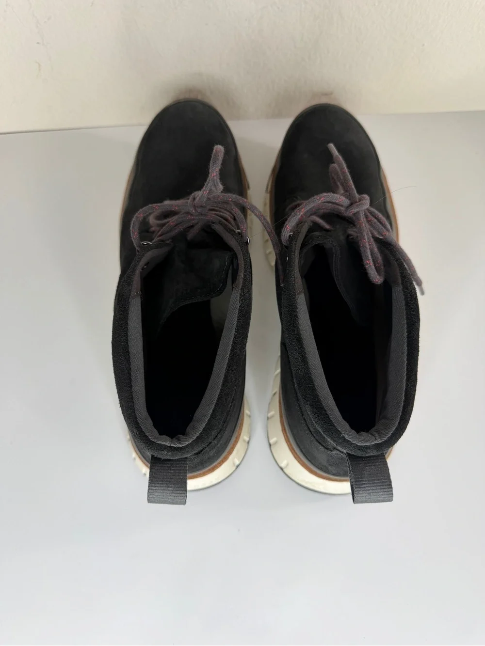 Cole Haan Zerogrand Rugged Men's Size 11M Chukka Boots Black Suede C28460